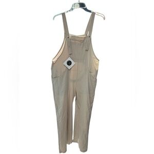 Beige Women's Jumpsuit